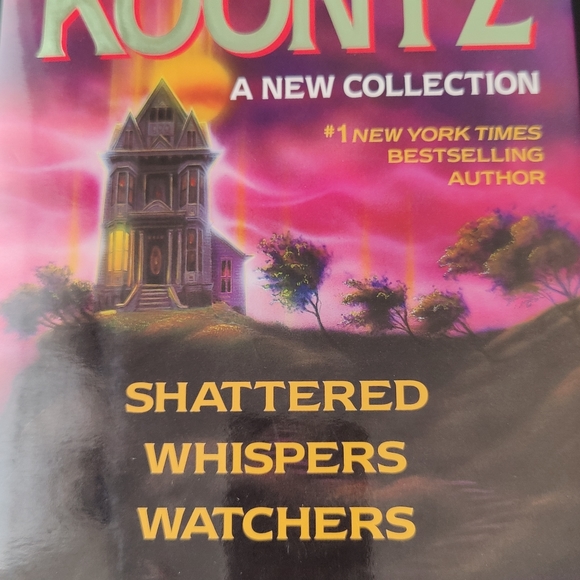 3 novels | Dean Koontz | Shattered - Whispers - Watchers - 1992 edition - Picture 11 of 13